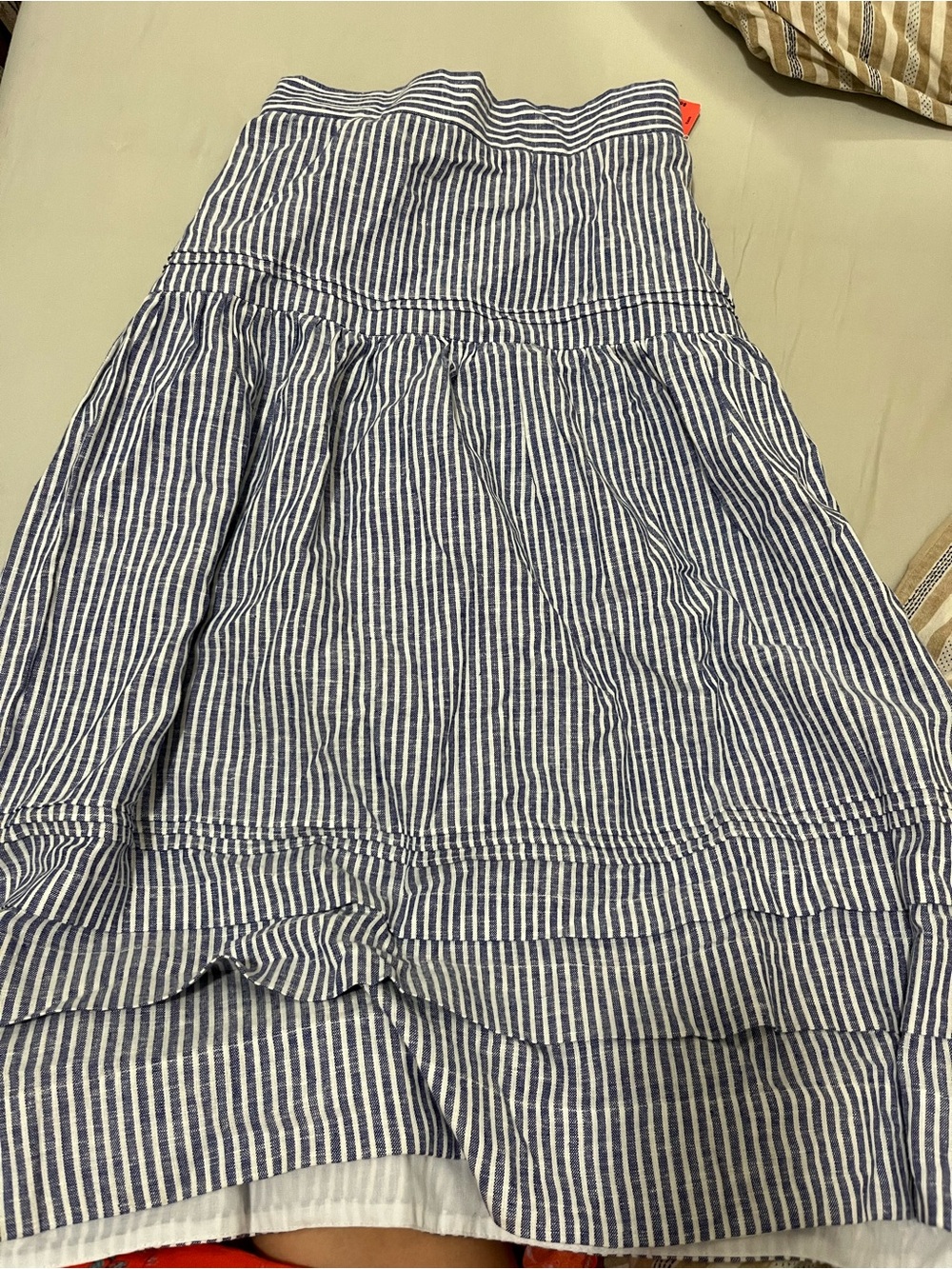 Maison d'Amelie Linen Blend Maxi Skirt [4]